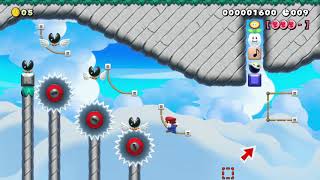 Super Mario Maker 2 - Soupy Skyway Speedrun by YTLilKirbs (+WR)