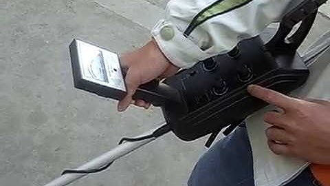 MD5008 Underground Deep Search Gold Metal Detector Initial Calibration