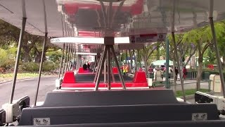Disneyland Tram Ride To Parking Structure From Resort