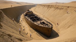 砂漠で金に満ちた難破船が500年後に発見される