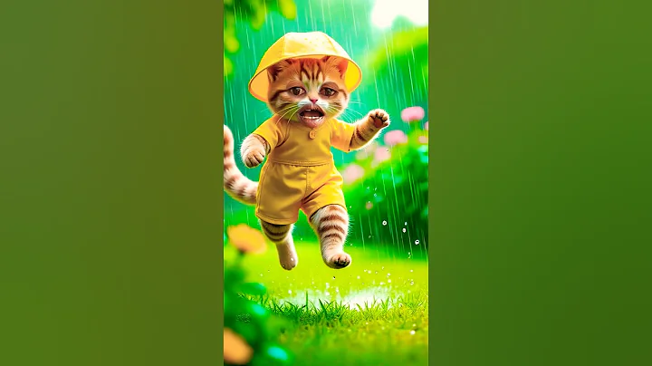 Watch the video about 😂 rain bath #cutecat #cat #cutecatbandung #funny #shorts