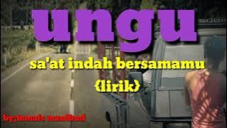 ungu saat indah bersamamu|lirik