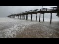 November 7th 2021 Storm Avon Pier North Carolina