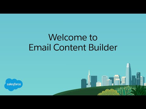 Welcome to Email Content Builder