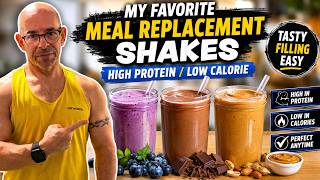 I Lost 40lbs Drinking These Filling Meal Replacement Shakes - High Protein/Low Calorie