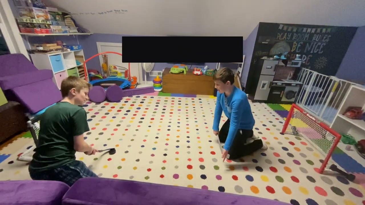 Knee Hockey Game #4 Cooper VS Grant