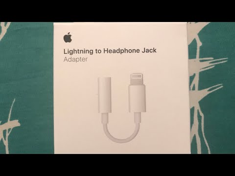 Lighting to headphone Jack Adapter