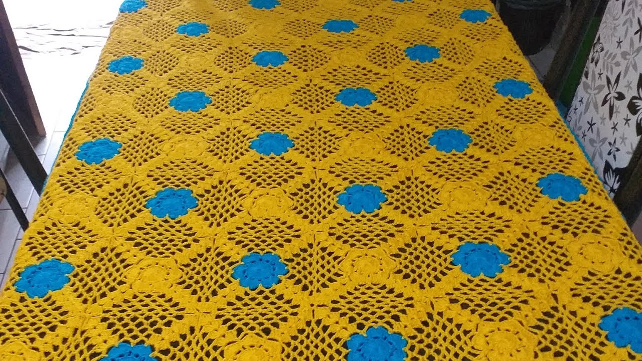 Como fazer o square para toalha de mesa ou toalhinha