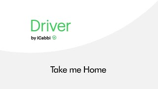 13. iCabbi Driver App 2022 - Take Me Home screenshot 1