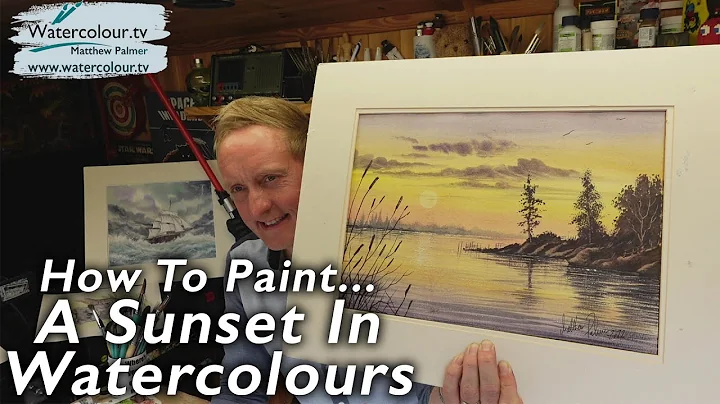 How To Paint A Sunset In Watercolours