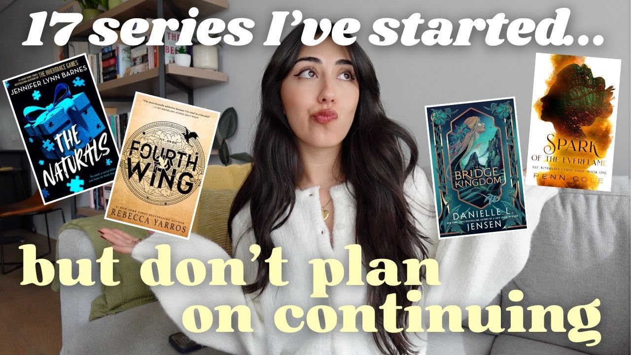 17 popular book series I couldn’t finish 😬📚