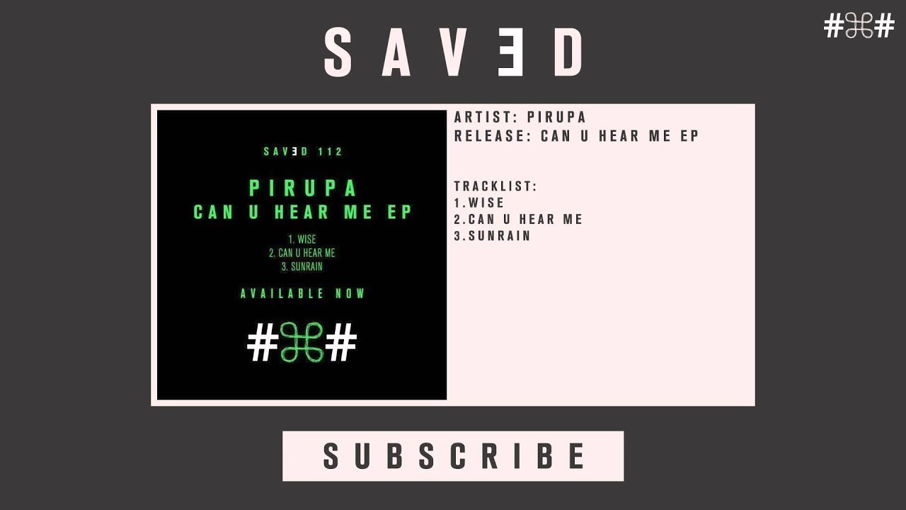 Pirupa - Sunrain (Original Mix) auf YouTube ansehen Pirupa - Sunrain (Original Mix) auf YouTube ansehen