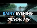 Rainy day Evergreen Mashup 2025 with Mahindra XUV700 AX5  | Best CarDriving Songs 