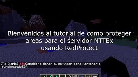 RedProtect tutorial - Minecraft 1.12