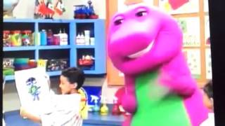 Paint A Barney Just Like Robert Did