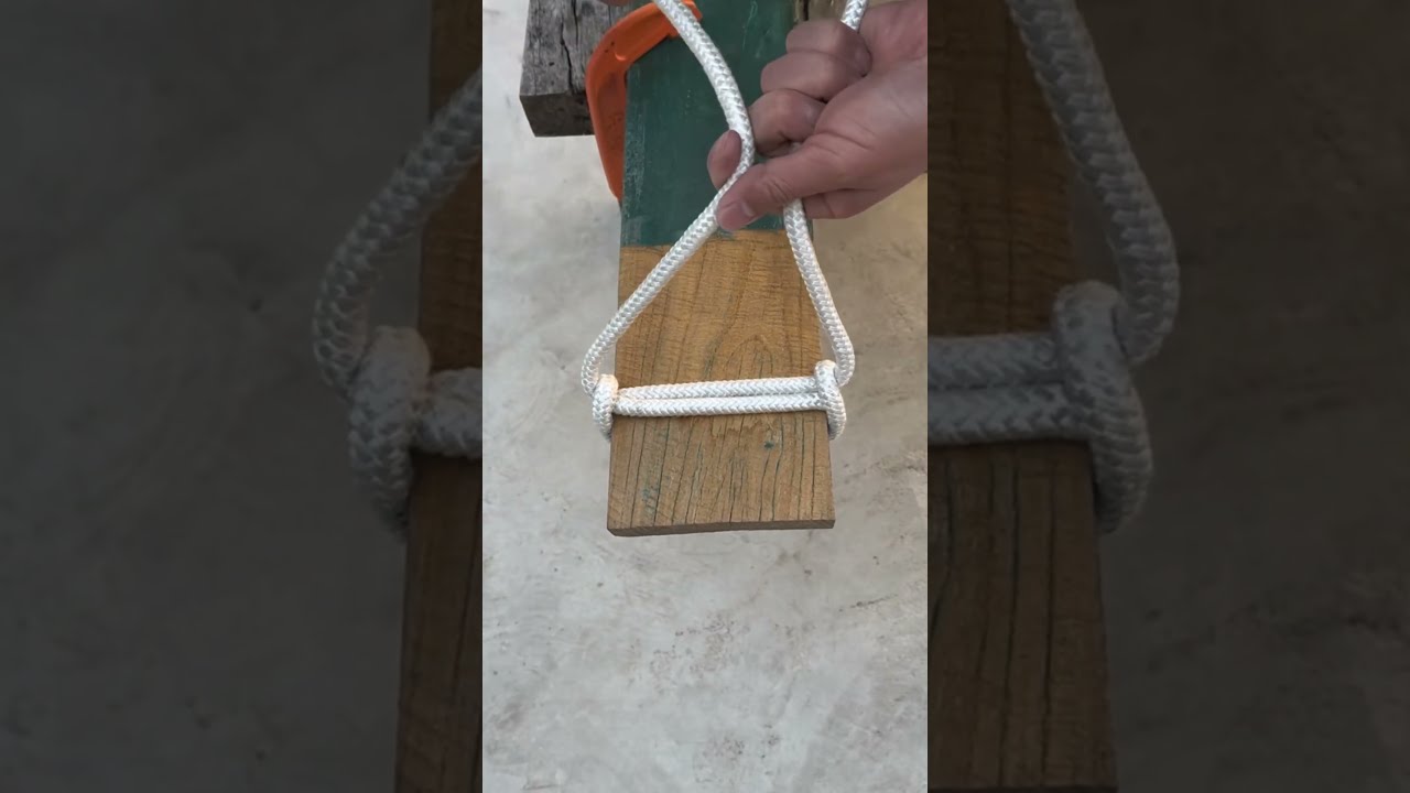 The PERFECT Knot for Lifting Flat Wood! (DIY) #diy #گره