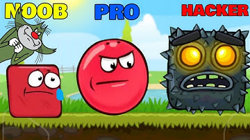 Red Ball 4 - 1-15 level - A Boss kill - Full Game oggy jack voice in Hindi ओग्गी खेल