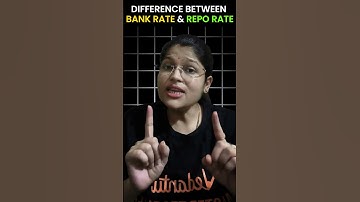 DIFFERENCE BETWEEN BANK RATE AND REPO RATE | ECONOMICS