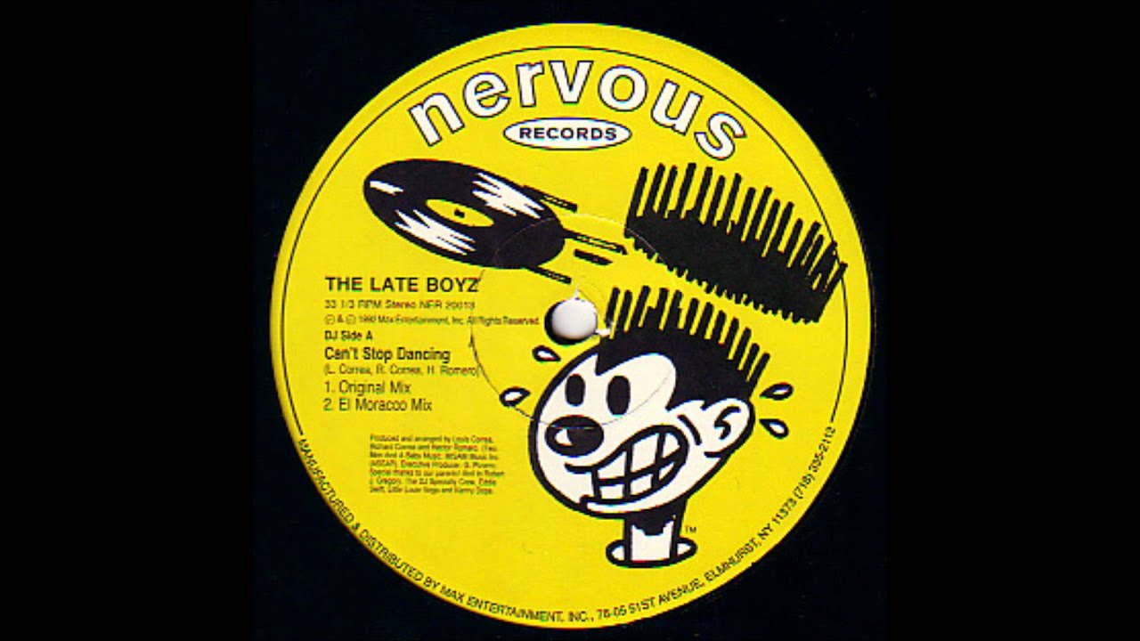 The Late Boyz - Can't Stop Dancing (El Moracco Mix)