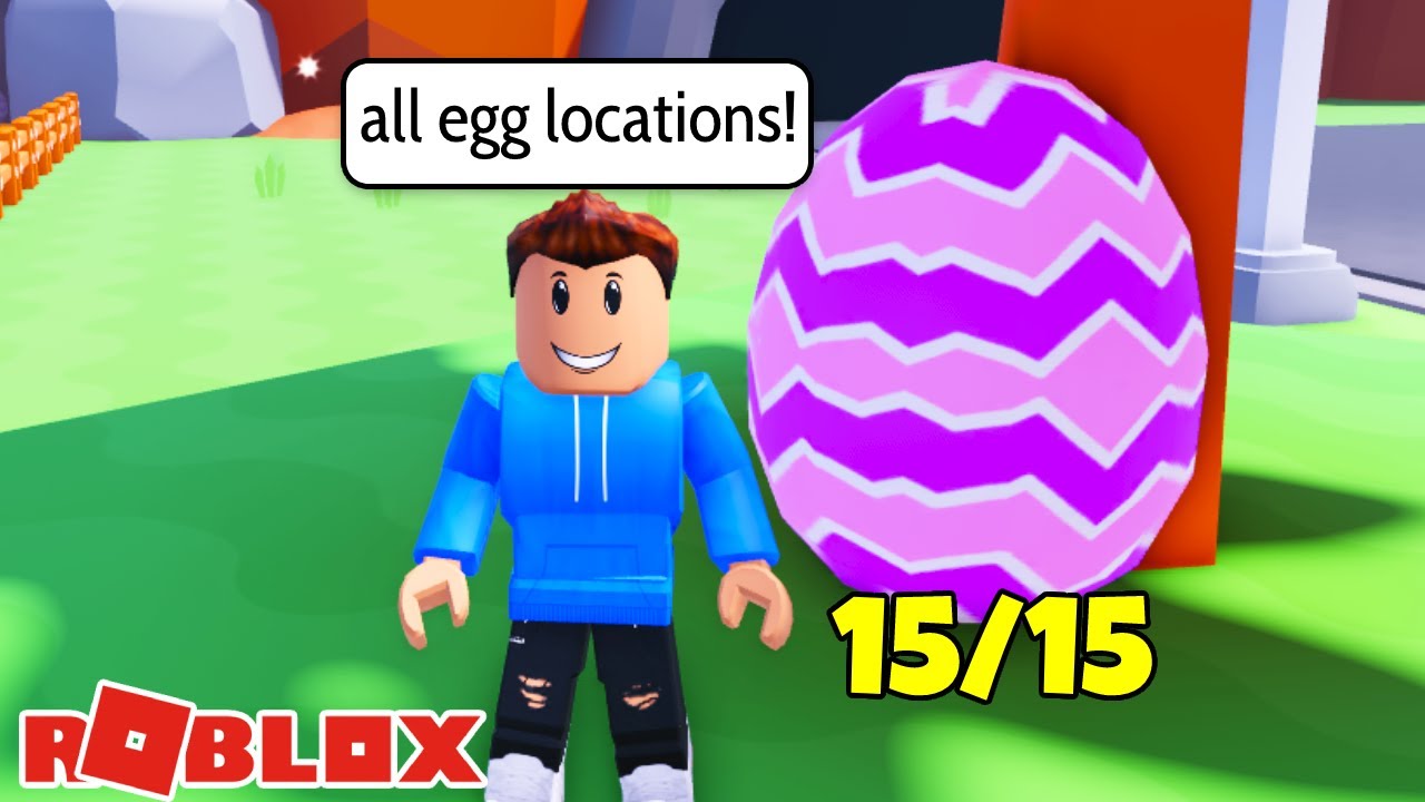 🥚🐰 ALL 15 HIDDEN EASTER EGG LOCATIONS In  Life!!