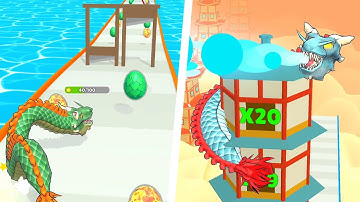 Dragon Evolution Run 🐲🥚🐉 New Game Gameplay Android, iOS Trailer