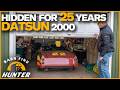 Saving a legendary race car with crazy stories linda sharps datsun 2000  barn find hunter