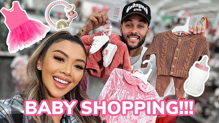 GOING BABY SHOPPING FOR THE FIRST TIME! *SO MANY OPTIONS!*
