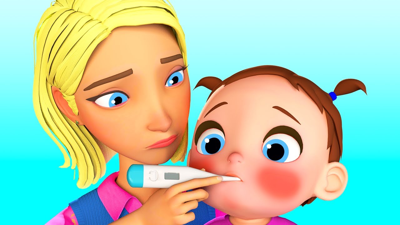 Sick Song - Canción Infantil | Canciones Infantiles con Vasya Rhymes