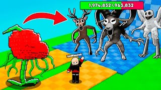 😱 РАСТЕНИЯ vs 99 НОЧЕЙ В ЛЕСУ В РОБЛОКС ! НУБ И ДЕВУШКА В ROBLOX