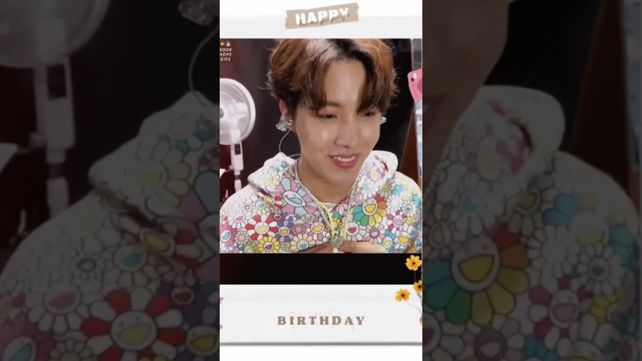 it's our hobi's happy birthday hobi