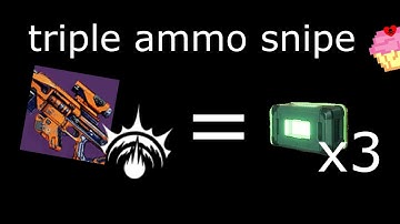 this new snipe perk picks up 3x ammo in PvP