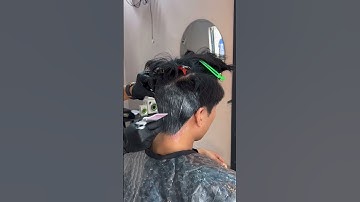 Ép side tóc gáy dài dầy! #tunglongshop