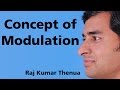 Concept of Modulation (Hindi/Urdu) - Communication Systems by Raj Kumar Thenua - RKTCSu1e07