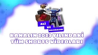 KANALIN 2023 YILINDAKİ TÜM SHORTS VİDEOLARI! 😁 - Minecraft Part 1