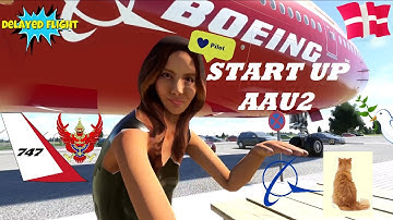 Boeing 747-8 Start-Up Guide after AAU2
