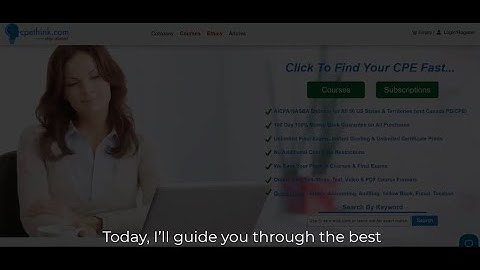 How To Search for CPE Courses and Subscriptions
