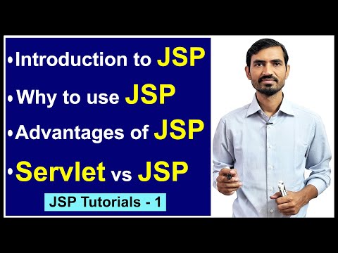 Introduction to JSP || Why to use JSP || Difference b/w Servlet & JSP || Advance Java Tutorials