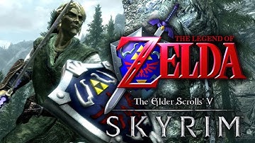 The Legend of Zelda Skyrim Mod Montage