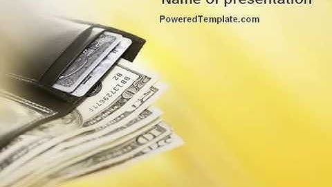 Dollars PowerPoint Template by PoweredTemplate.com