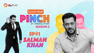 Quick Heal Pinch by Arbaaz Khan S2 Ep#1 | Salman Khan | Official Episode 1