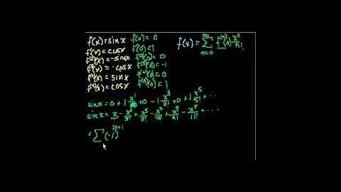 Polynomial Approximations of Functions (Part 5)