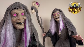 Willow Witch Animatronic 2026 Spirit Halloween Unboxing