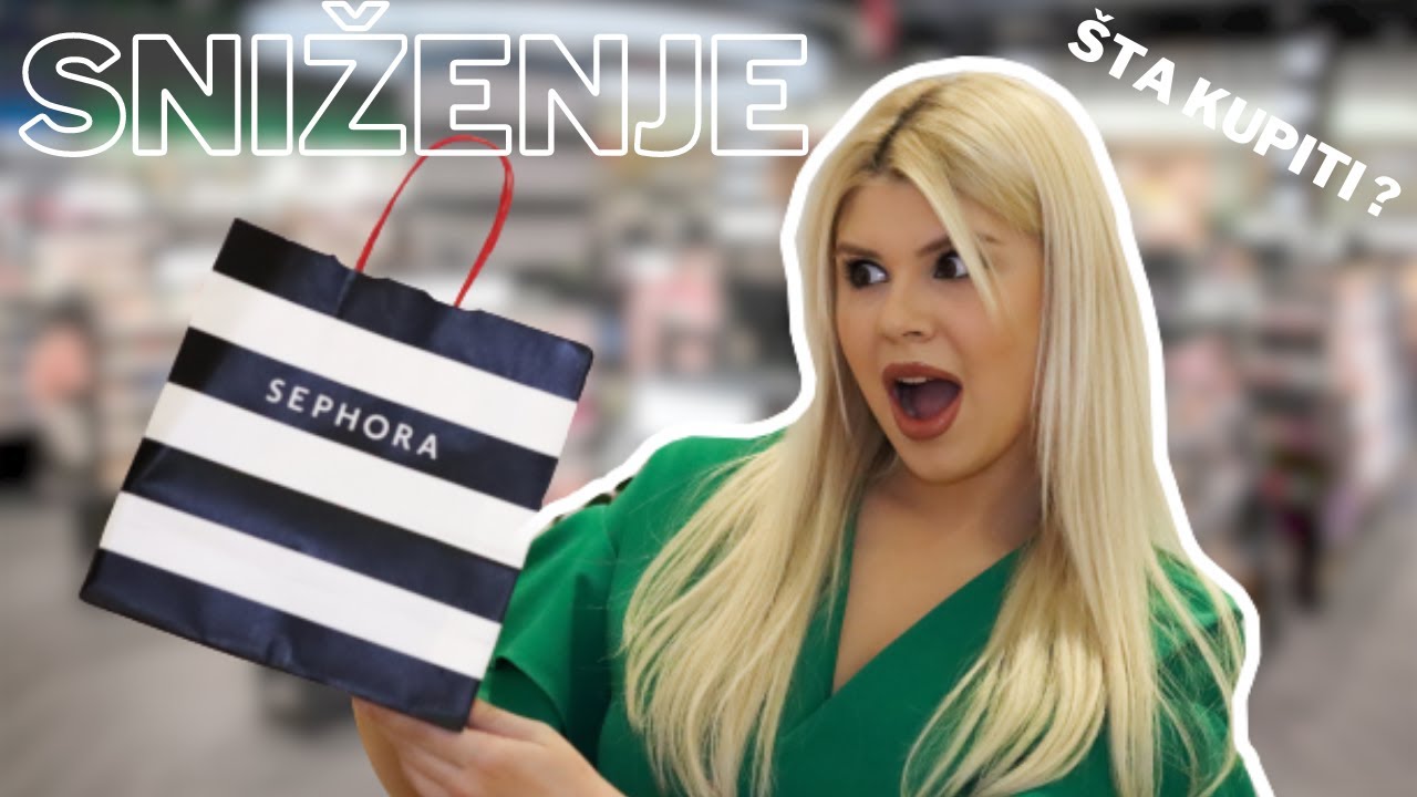SEPHORA SALE HAUL | PREPORUKE PROIZVODA + ISPROBAVAM ŠMINKU  | #AriesTeŠminka