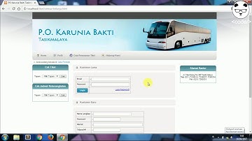 SOURCE CODE SISTEM PEMESANAN TIKET BUS