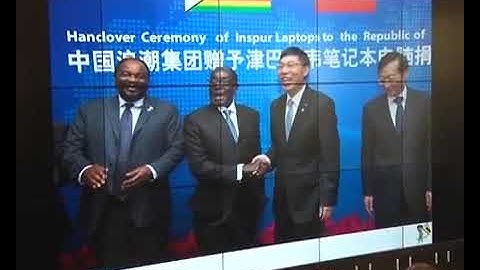 Tour with HPC Project Director Ganda on 6 February 2015 at the ZCHPC Launch