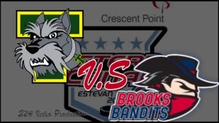 Western Canada Cup 2016 Game Intro for the 2nd Birth To RBC  Portage#3 vs Brooks#1