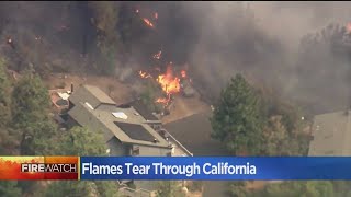 Destructive Power Of Fast-Moving Wildfires On Display Across State