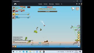 Wormix - Engineer and Pirate Gang (Armageddon) screenshot 1