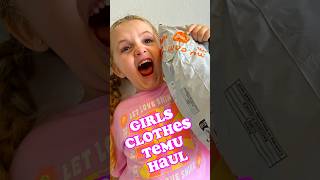 Girls Clothes TEMU haul | Elsa and Anna Dresses and MORE! | Kids Fashion #shorts #kidsfashion screenshot 1