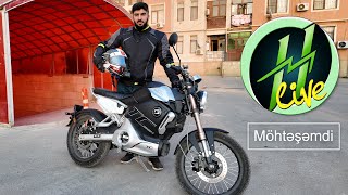 9000 Manatlıq Elektrik Motosiklet / Super Soco Tc Max